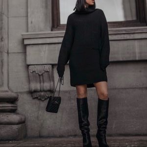 Aritzia Wilfred Jasmeen Sweater Dress, Green